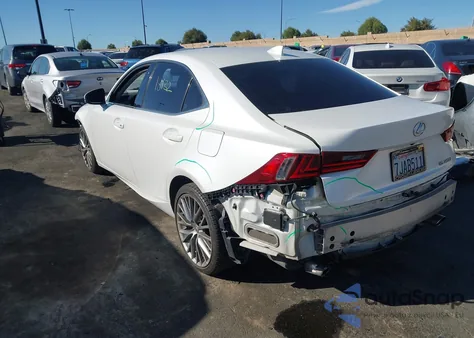 2015 Lexus Is 250 z USA, uszkodzony, nr VIN JTHBF1D21F5050098
